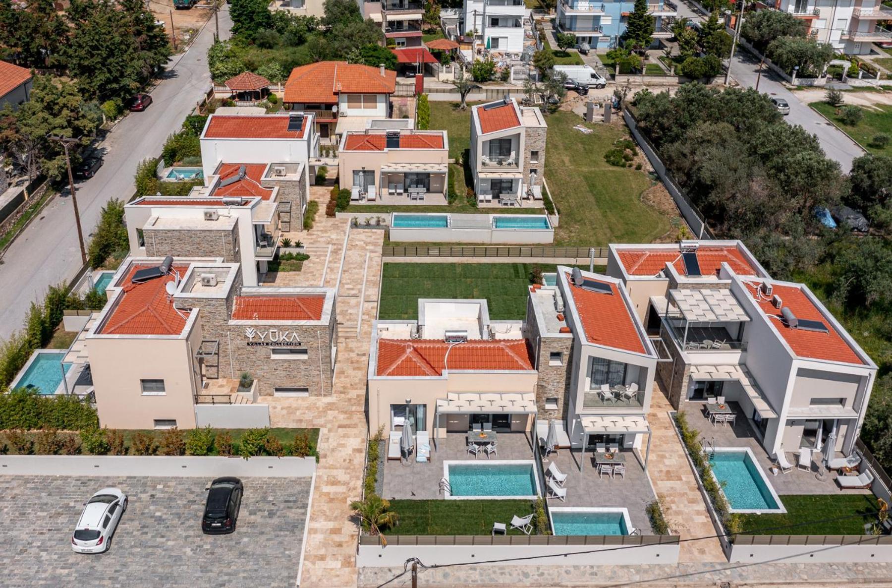Yuka Villas Collection Nea Iraklitsa المظهر الخارجي الصورة