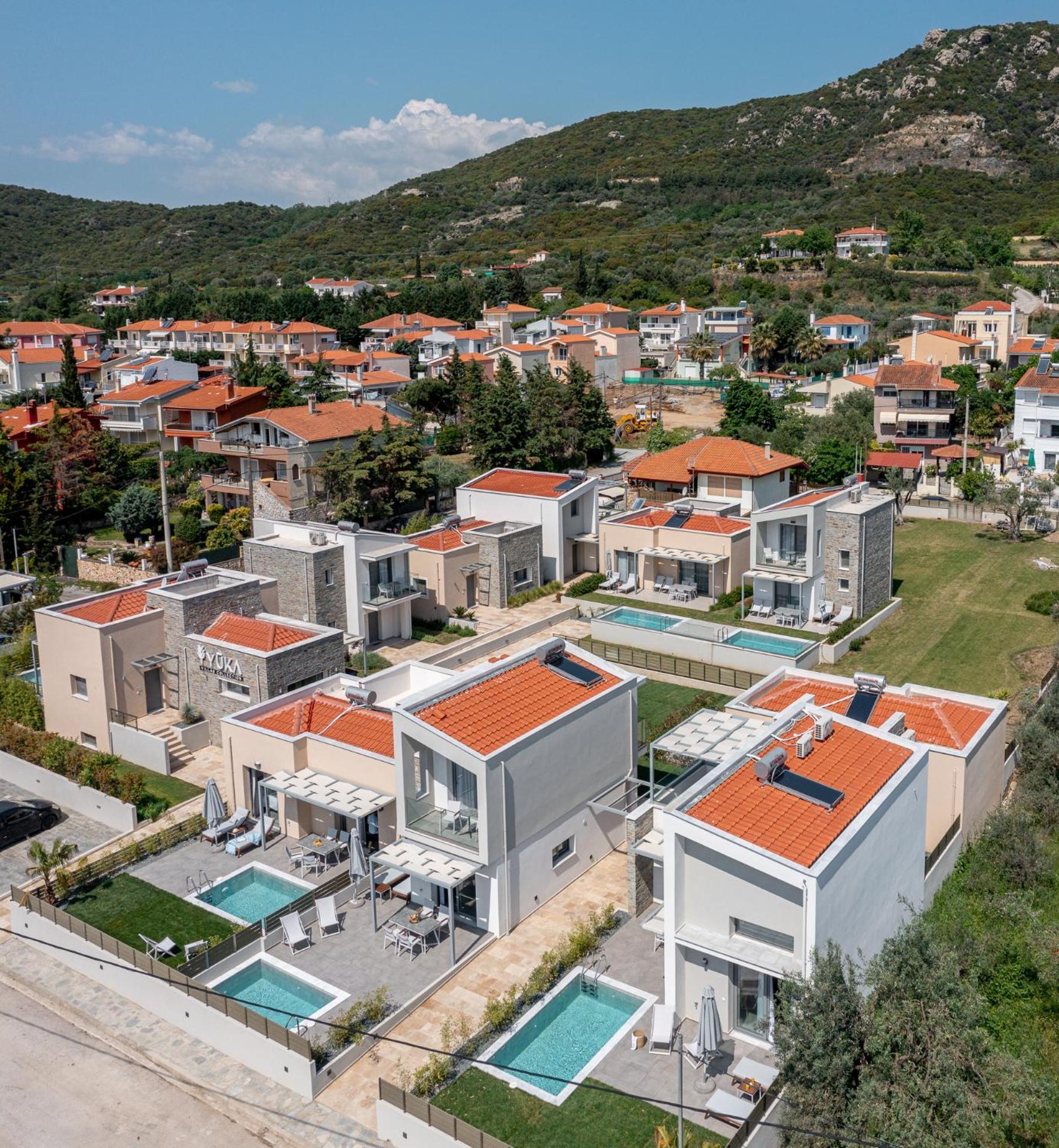 Yuka Villas Collection Nea Iraklitsa المظهر الخارجي الصورة